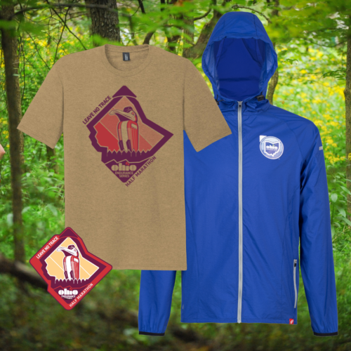 2024 Leave No Trace Half Marathon Swag Options