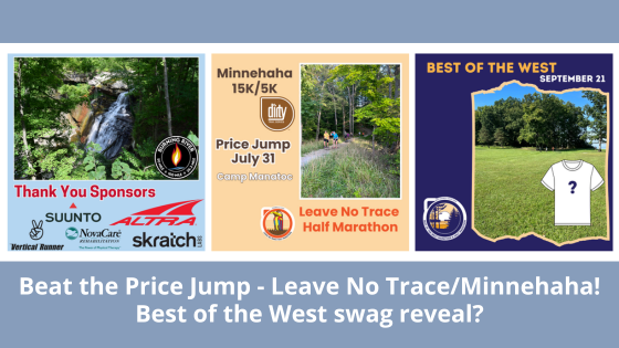 Beat the Price Jump - Leave No Trace/Minnehaha! Best of the West swag reveal? https://conta.cc/4cSiYSn