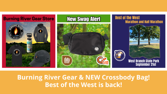 Burning River Gear & NEW Crossbody Bag! Best of the West is back!