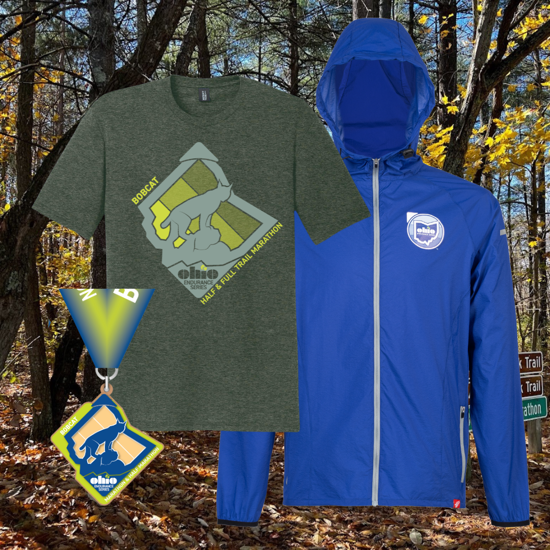 2024 Bobcat Trail Marathon Swag Options