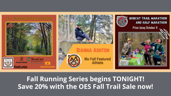 Fall Running Series begins TONIGHT! Save 20% with the Fall Trail Sale now! https://conta.cc/3TPgTiz