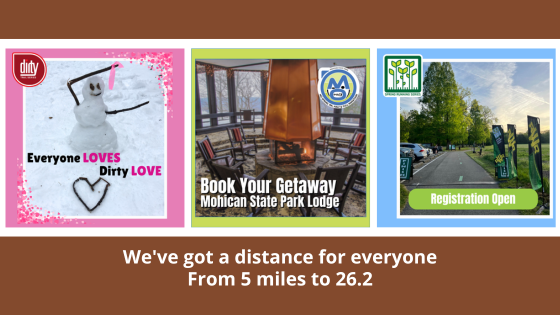 We've got a distance for everyone! From 5 miles to 26.2! https://conta.cc/3WS1XBZ