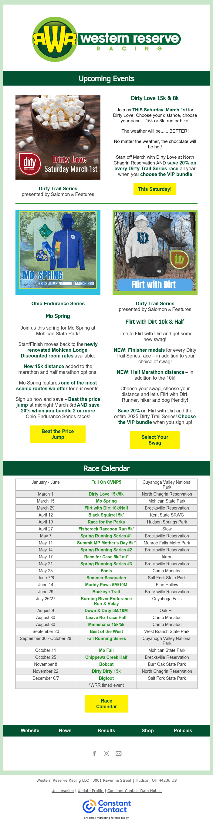 What will you choose? 8K, 10K, 15K, Half or Full Marathon! 
https://conta.cc/41nPXLi